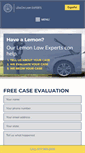 Mobile Screenshot of lemonlawexperts.com